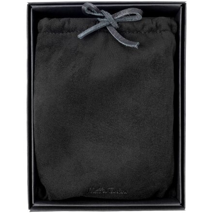 Кошелек Partinico, черный с бирюзовым Кошелек Partinico, черный с бирюзовым