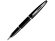 Перьевая ручка Waterman Carene, цвет: Black ST, перо: F или М чернила: blue с нанесением логотипа