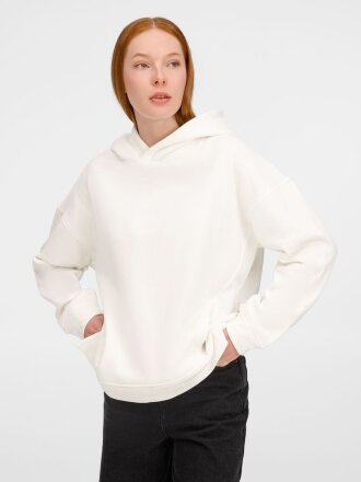 Худи оверсайз унисекс Tolla, молочное Худи оверсайз унисекс Tolla, молочное