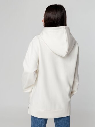 Худи оверсайз унисекс Tolla, молочное Худи оверсайз унисекс Tolla, молочное