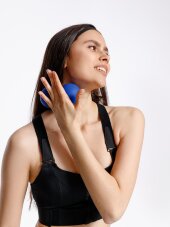 Массажный мяч двойной для MФР Relaxify, синий Массажный мяч двойной для MФР Relaxify, синий