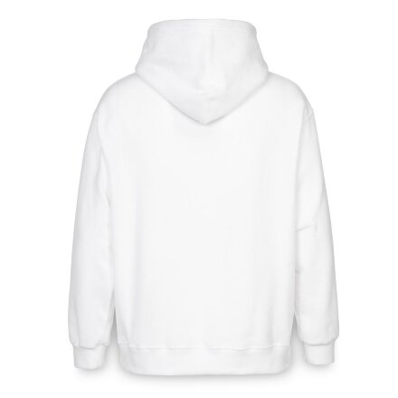 Худи флисовое унисекс Manakin, белое Худи флисовое унисекс Manakin, белое