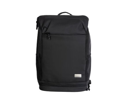 Рюкзак Gym с отделением для обуви, черный (с шильдом) (Р)