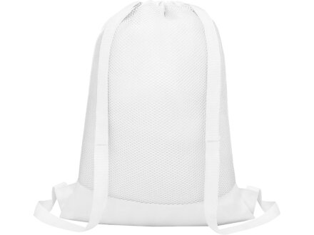 Nadi cетчастый рюкзак со шнурком, белый Nadi cетчастый рюкзак со шнурком, белый