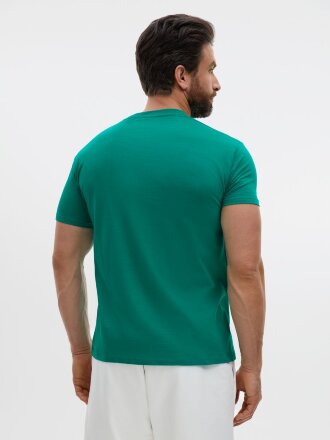 Футболка унисекс Regent 150, зеленая (изумрудная)