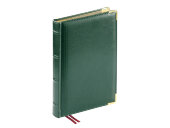 Ежедневник А5 полудатированный Boss, зеленый Ежедневник А5 полудатированный Boss, зеленый