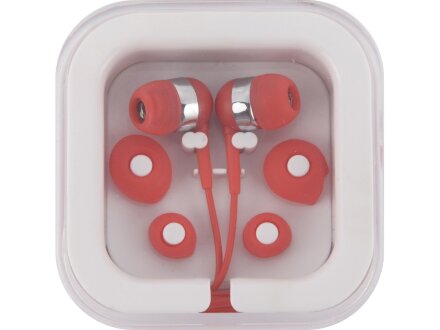 Наушники суперлегкие Sargas, красный Наушники суперлегкие Sargas, красный