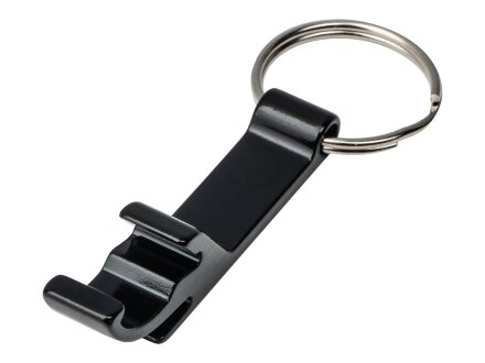 Брелок-открывалка Dao, черный Брелок-открывалка Dao, черный