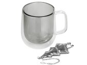 Набор Bergamot: кружка и ситечко для чая, черный Набор Bergamot: кружка и ситечко для чая, черный