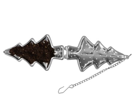 Набор Bergamot: кружка и ситечко для чая, черный Набор Bergamot: кружка и ситечко для чая, черный