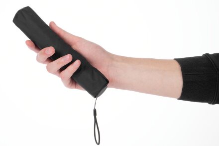 Зонт складной Luft Trek, черный Зонт складной Luft Trek, черный