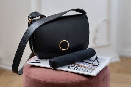 Зонт складной Luft Trek, черный Зонт складной Luft Trek, черный