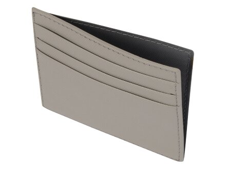 Чехол для карточек и купюр Weekend из ПВХ, серый Чехол для карточек и купюр Weekend из ПВХ, серый