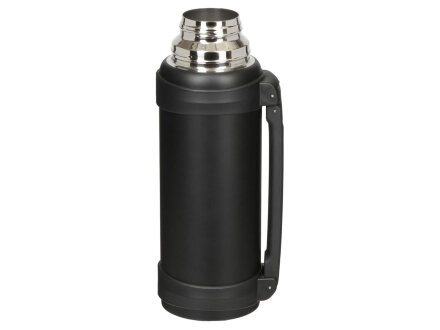 Вакуумный термос Hotwell с медной изоляцией и порошковой краской, 1.4л, черный Вакуумный термос Hotwell с медной изоляцией и порошковой краской, 1.4л, черный