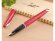 Перьевая ручка Waterman Carene, цвет: Glossy Red Lacquer ST с нанесением логотипа