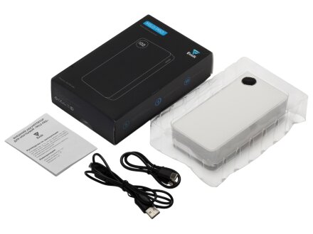 Внешний аккумулятор Mild Pro c быстрой зарядкой QC/PD, 20 000 mAh, белый Внешний аккумулятор Mild Pro c быстрой зарядкой QC/PD, 20 000 mAh, белый