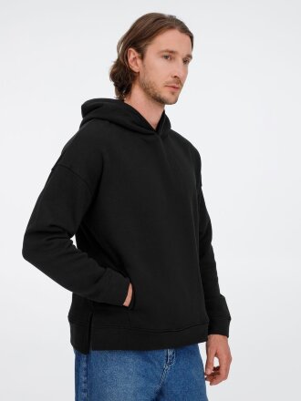 Худи оверсайз унисекс Tolla, черное Худи оверсайз унисекс Tolla, черное