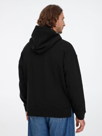 Худи оверсайз унисекс Tolla, черное Худи оверсайз унисекс Tolla, черное