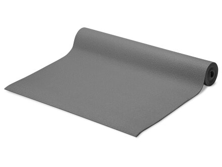ПВХ Коврик для йоги Asana, серый ПВХ Коврик для йоги Asana, серый