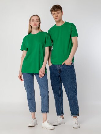 Футболка унисекс Regent 150, ярко-зеленая Футболка унисекс Regent 150, ярко-зеленая