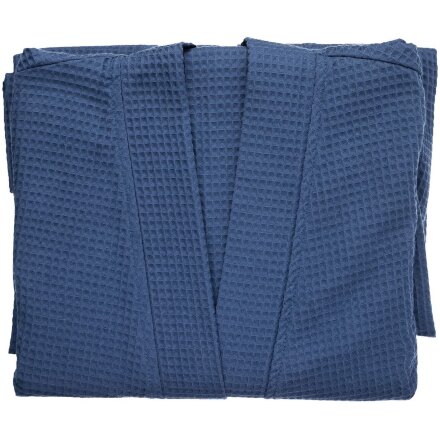 Халат вафельный Kimono, темно-синий Халат вафельный Kimono, темно-синий