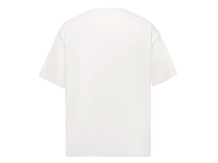 Футболка Kyoto из джерси 180 г/м2 с пич отделкой, унисекс, молочный