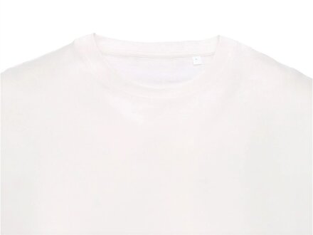 Футболка Kyoto из джерси 180 г/м2 с пич отделкой, унисекс, молочный