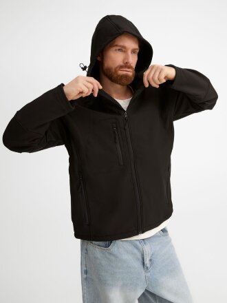 Куртка мужская с капюшоном Replay Men 340, черная