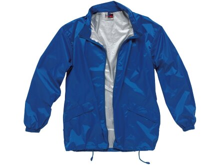 Ветровка Miami детская с чехлом, классический синий Ветровка Miami детская с чехлом, классический синий
