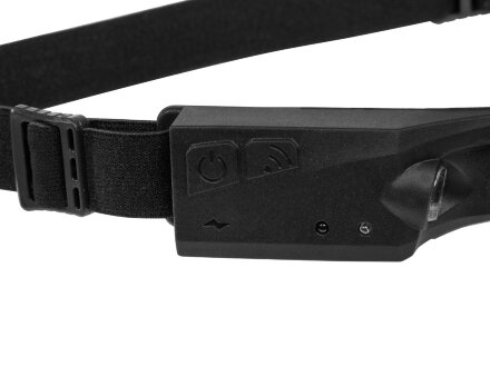 Налобный фонарь 2-в-1 c управлением жестами Spacelight, черный Налобный фонарь 2-в-1 c управлением жестами Spacelight, черный