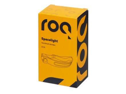 Налобный фонарь 2-в-1 c управлением жестами Spacelight, черный Налобный фонарь 2-в-1 c управлением жестами Spacelight, черный