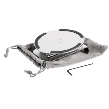 Подставка для смартфона Smartic, серебристая Подставка для смартфона Smartic, серебристая