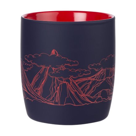 Кружка Surprise Touch с покрытием софт-тач, красная Кружка Surprise Touch с покрытием софт-тач, красная