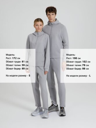 Анорак унисекс Lovi, серый Анорак унисекс Lovi, серый