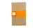Записная книжка Moleskine Cahier (в линейку, 3 шт.), Large (13х21см), бежевый