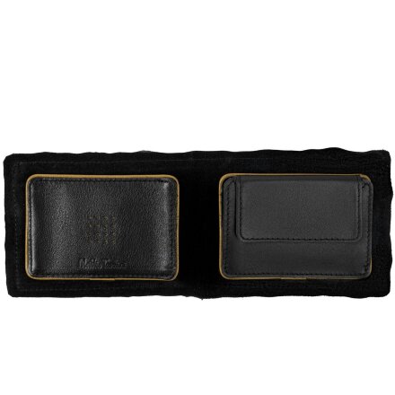 Кошелек Partinico, черный с золотистым Кошелек Partinico, черный с золотистым