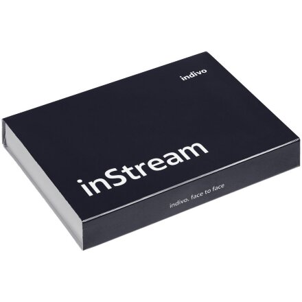 Чехол для карточек inStream, черный Чехол для карточек inStream, черный