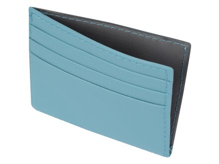 Чехол для карточек и купюр Weekend из ПВХ, голубой Чехол для карточек и купюр Weekend из ПВХ, голубой