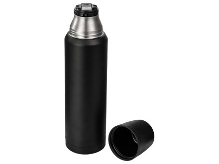 Термос с чашей и двойными медными стенками Stern, 1 л, черный Термос с чашей и двойными медными стенками Stern, 1 л, черный