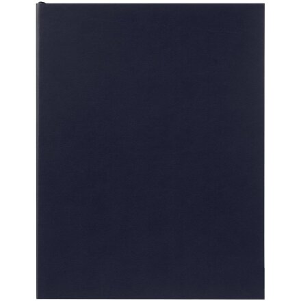 Ежедневник Flat Maxi, недатированный, иссиня-черный Ежедневник Flat Maxi, недатированный, иссиня-черный