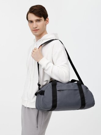 Спортивная сумка Portager, серая Спортивная сумка Portager, серая
