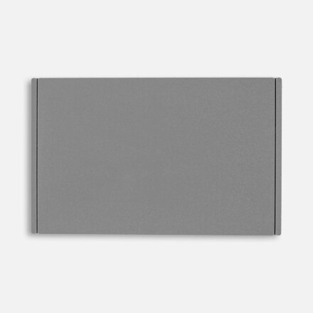 Лейбл из ПВХ Dzeta, ХL, серый