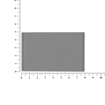 Лейбл из ПВХ Dzeta, ХL, серый