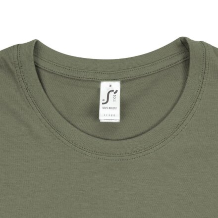 Футболка унисекс Regent 150, хаки Футболка унисекс Regent 150, хаки