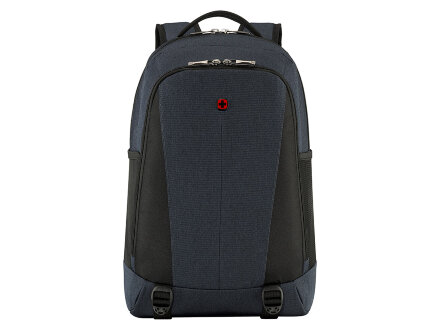 Рюкзак WENGER Oryson 16, серый/чёрный, переработанный ПЭТ/Полиэстер, 32х45х19 см, 25 л.