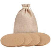 Набор из 4 костеров Suberic, круг Набор из 4 костеров Suberic, круг