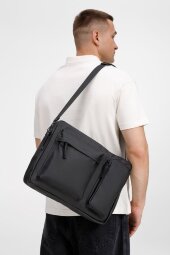 Сумка для ноутбука Traffic, черная Сумка для ноутбука Traffic, черная