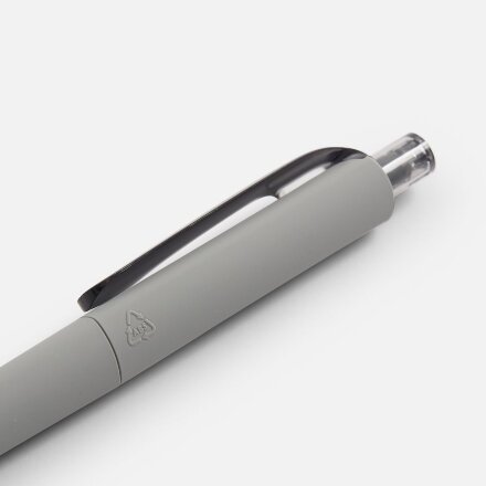Ручка шариковая Prodir DS8 PRR-T Soft Touch, серая Ручка шариковая Prodir DS8 PRR-T Soft Touch, серая