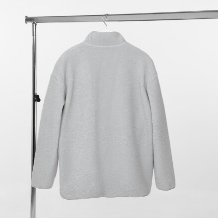 Куртка унисекс Oblako, светло-серая Куртка унисекс Oblako, светло-серая