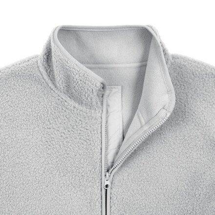 Куртка унисекс Oblako, светло-серая Куртка унисекс Oblako, светло-серая